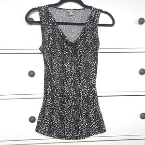 Sz XS Banana Republic Black and White Tank